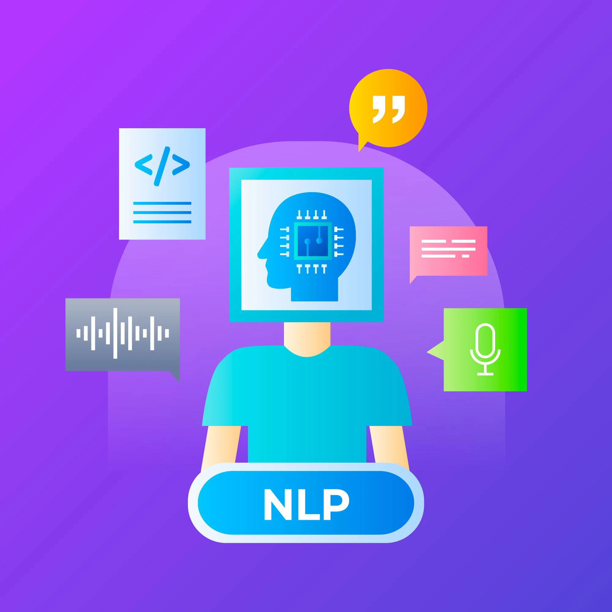 Natural Language Processing by Techieonix | Credit: Freepik