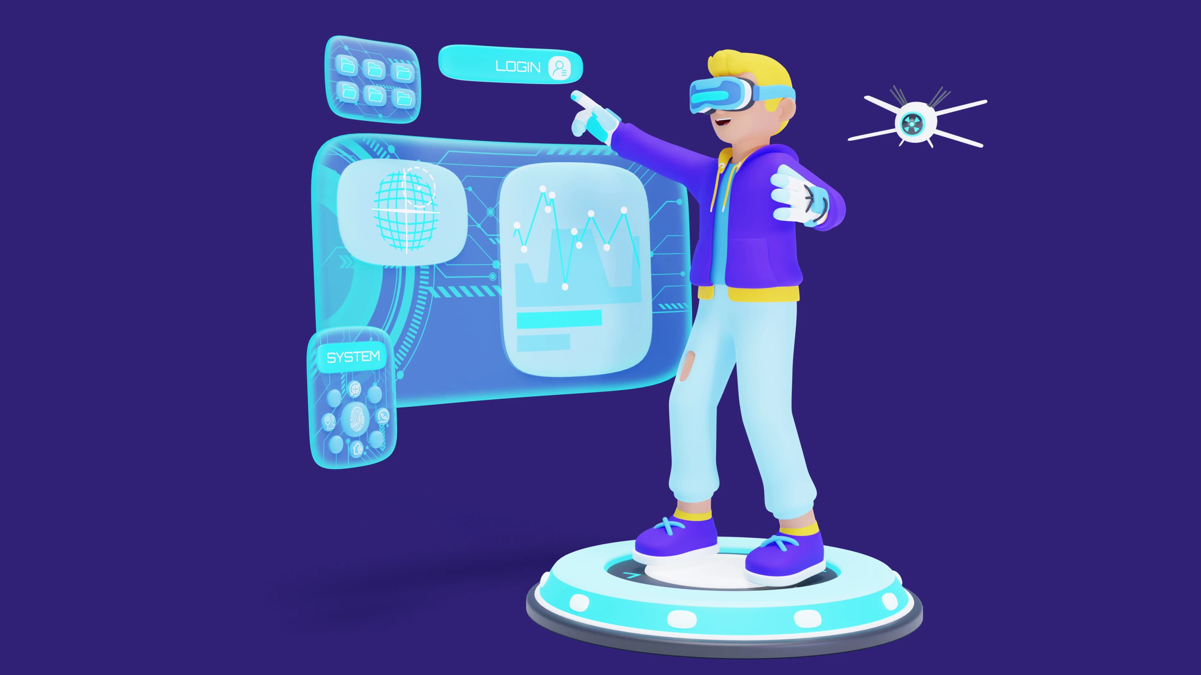 Interactive Experience with AI | Credit: Freepik